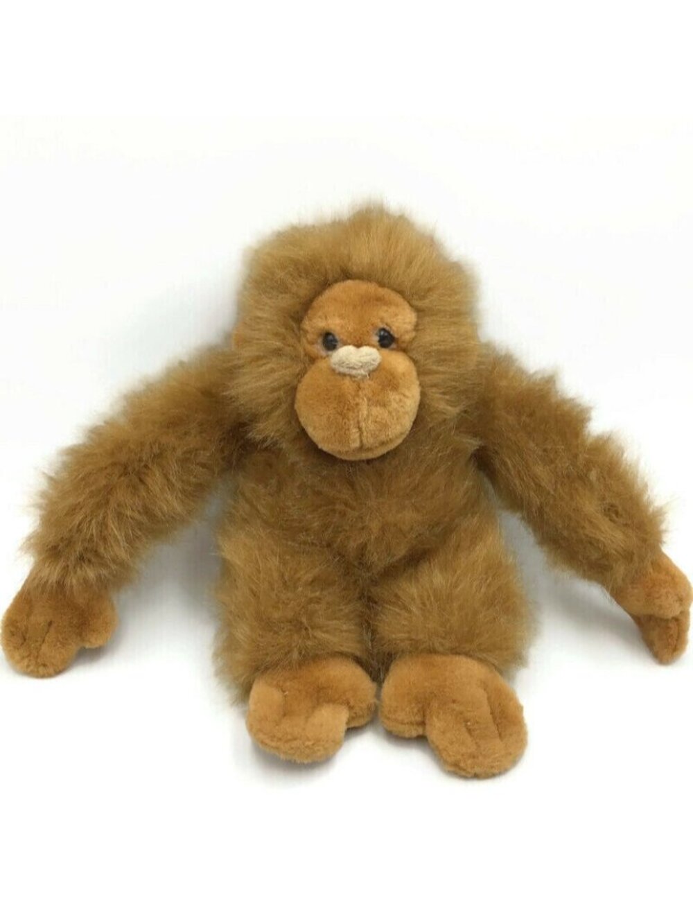 Sugar Loaf Vintage Orangutan Plush Monkey Ape 12" Stuffed Animal